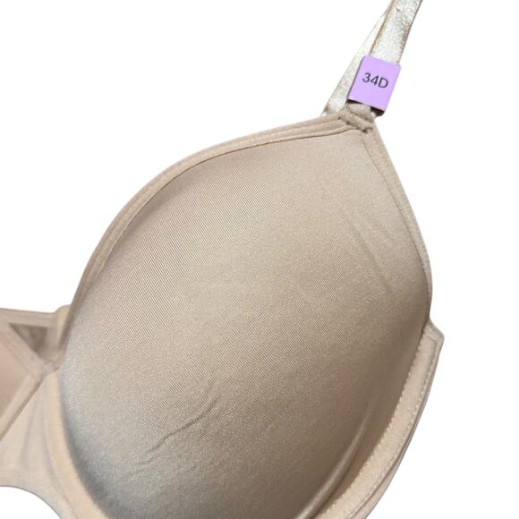 NWT Candies intimates nude adjustable strap wired bra 34D - Picture 4 of 7